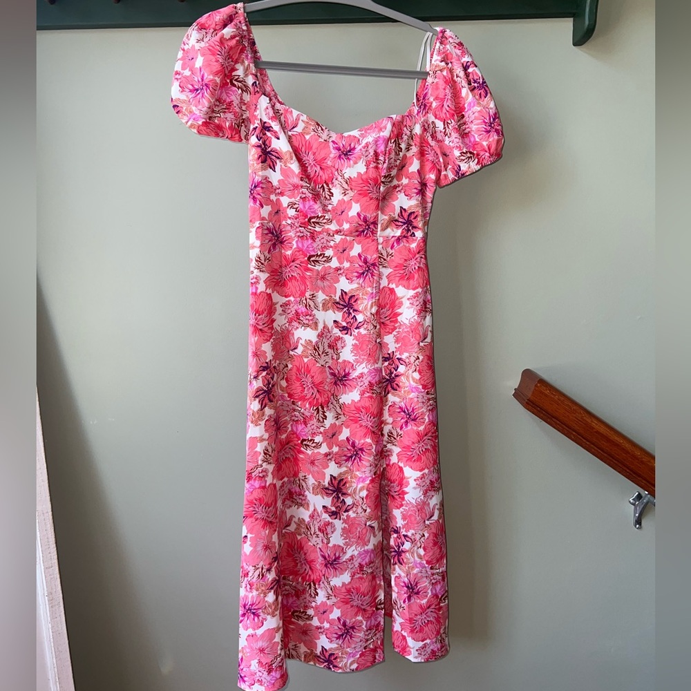 Hello Molly Pink Midi Dress XS
